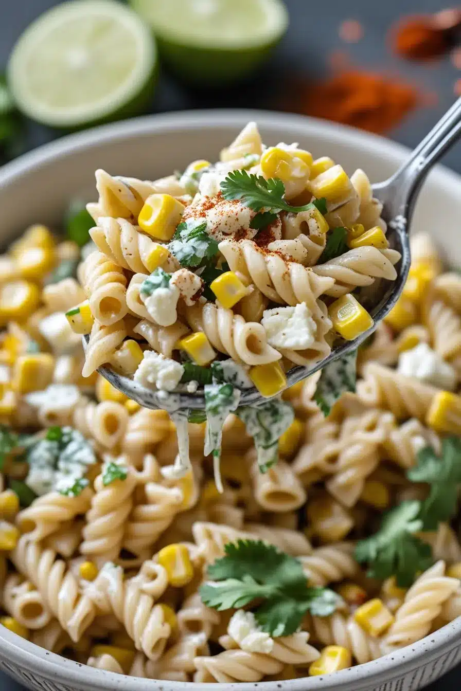 elote pasta salad