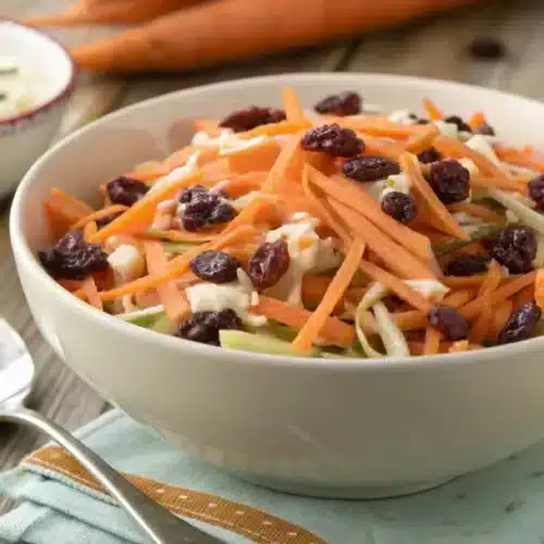 The Best Carrot and Raisin Salad Recipe (Creamy, Crunchy & Ready in 10 Minutes!) Carrot and raisin salad recipe