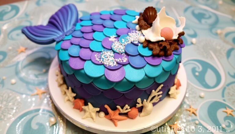 mermaid cake