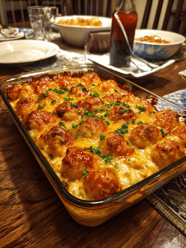Big Mac Tater Tot Casserole