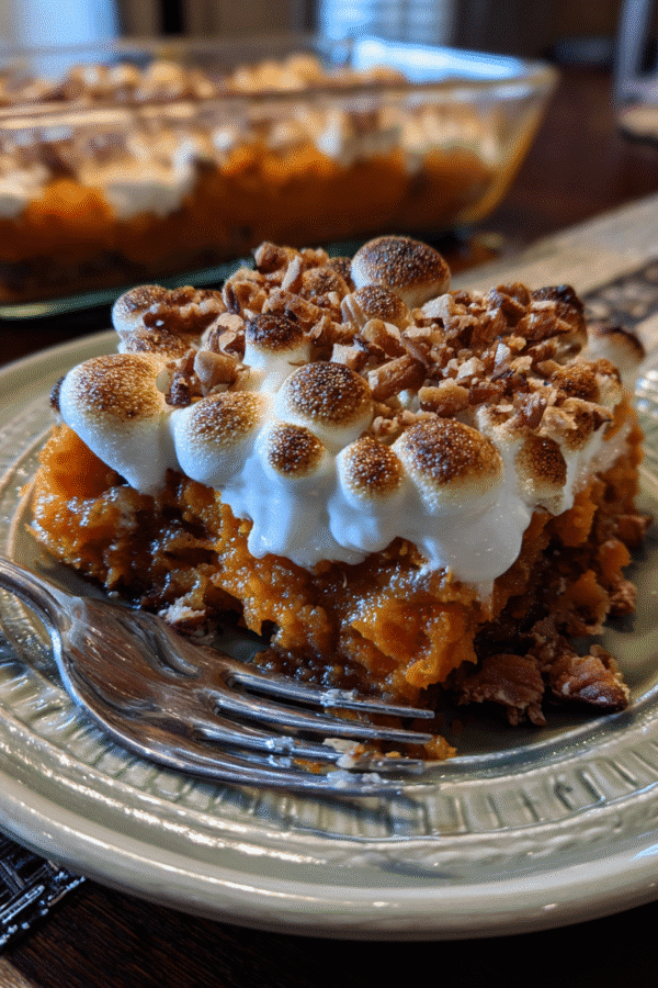 Copycat Paula Deen Sweet Potato Casserole
