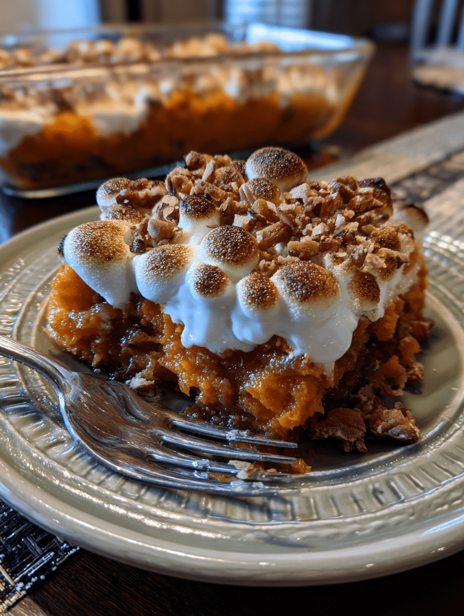 Copycat Paula Deen Sweet Potato Casserole