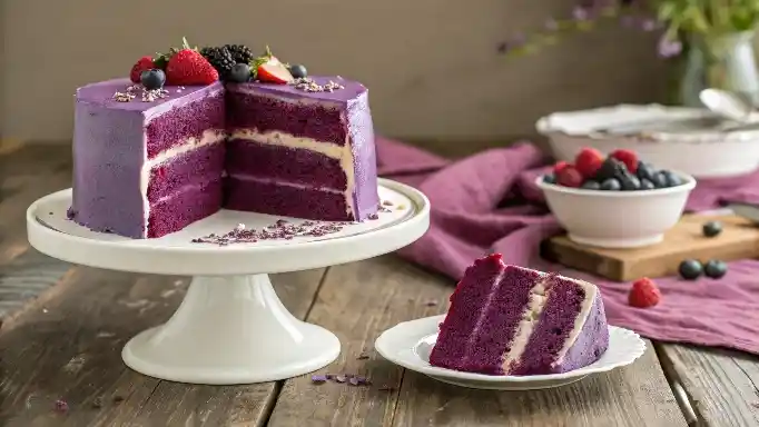 Purple velvet cake recipe