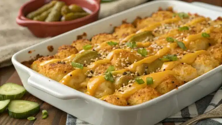 Big Mac Tater Tot Casserole