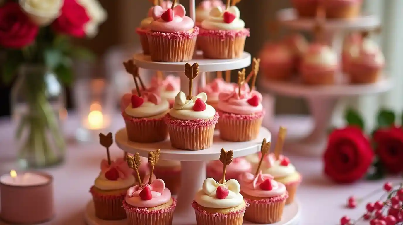 Bow and Arrow Cupcakes Recipe,Bow and Arrow Cupcakes,Cupcakes Recipe,fluffy cupcakes,Valentine’s Day cupcakes,themed cupcakes,cupcake desserts Try this Bow and Arrow Cupcakes Recipe! A fun, easy, and delicious treat for Valentine’s Day or parties. Impress your guests with these adorable cupcakes!