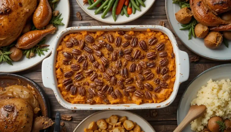 Best Copycat Paula Deen Sweet Potato Casserole Recipe - Southern & Buttery! paula deen sweet potato casserole recipe