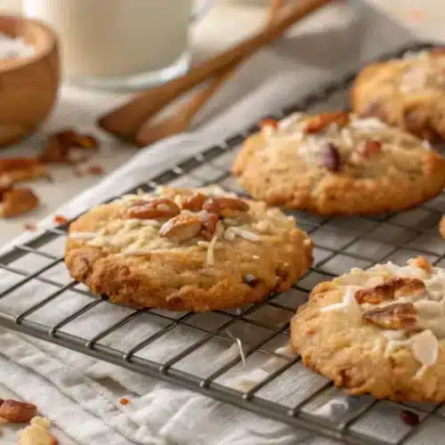Coconut Pecan Cookie Recipe – Crispy, Chewy & Irresistible! Coconut Pecan Cookie Recipe