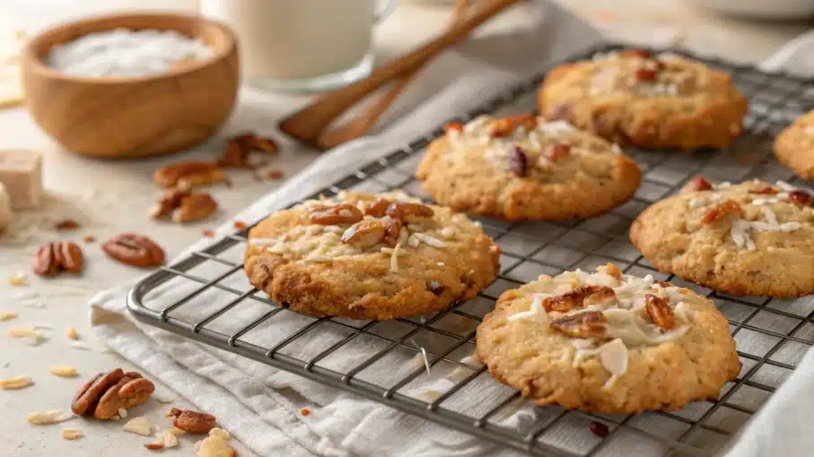 Easy Cookie Recipes: 40 Delicious & Simple Cookies to Try Coconut Pecan Cookie Recipe