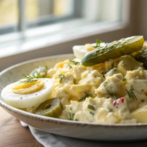 egg salad recipe with pickles