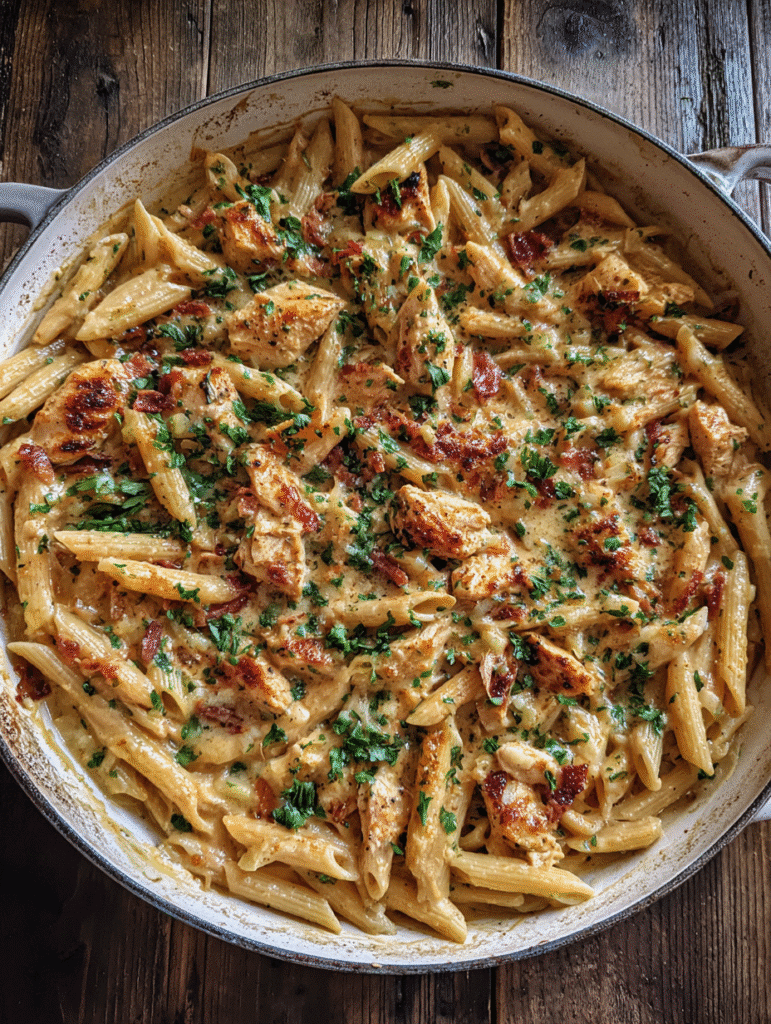 Crack Chicken Penne Recipe Crack chicken penne recipe