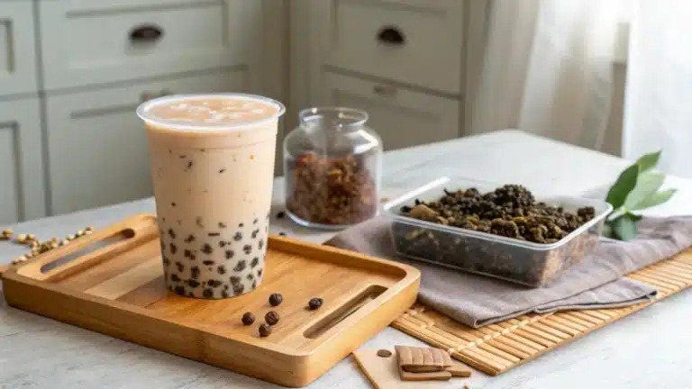 oolong mlik tea