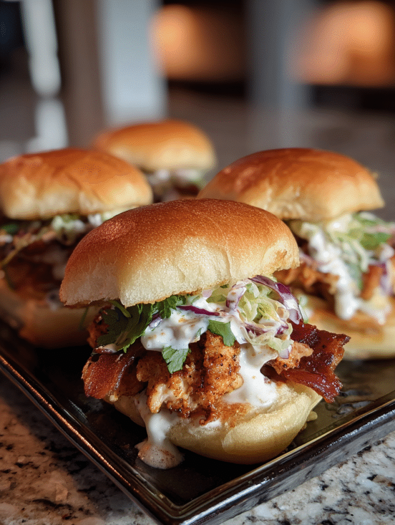 Chicken sliders recipe