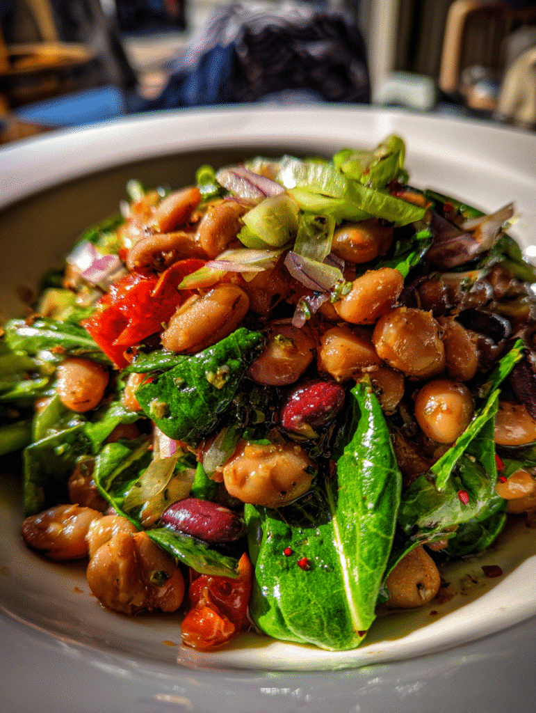 Dense Bean Salad Recipe