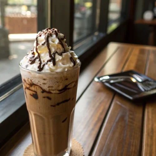 Double chocolate chip frappuccino