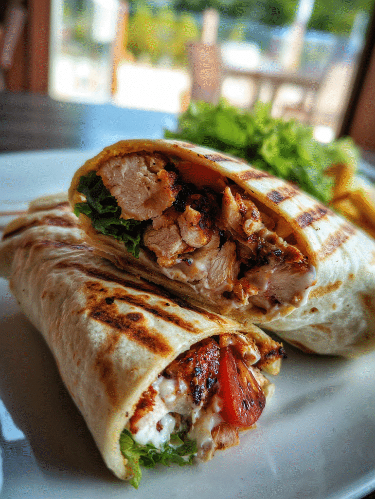 Wendy's Grilled Chicken Wrap