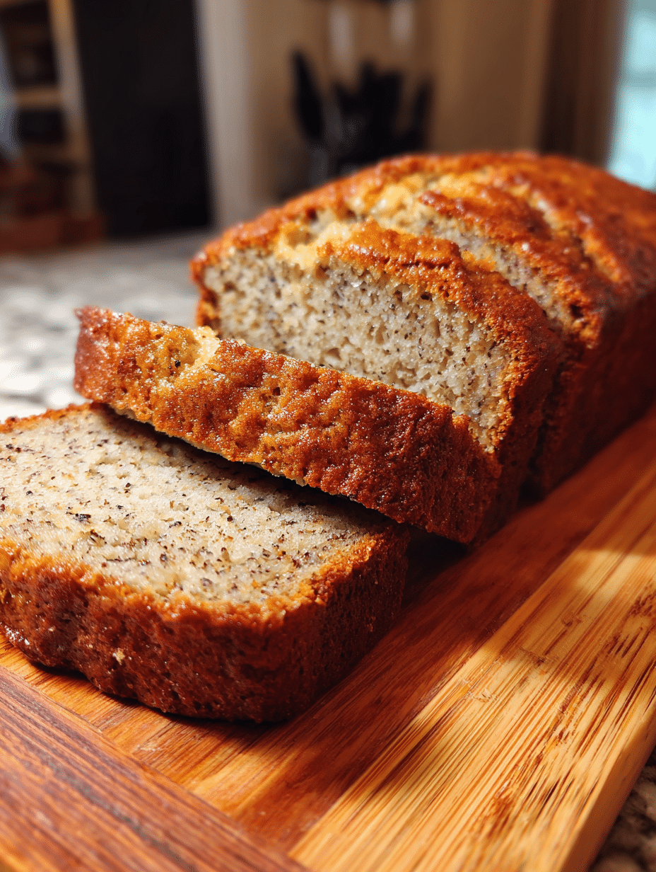 4 ingredient banana bread 4 Ingredient Banana Bread