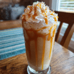 homemade caramel frappuccino