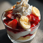 strawberry banana pudding