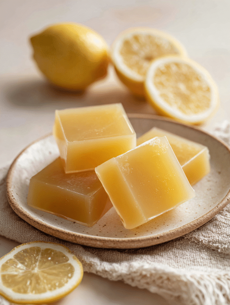 Dr Mark Hyman gelatin recipe plated in rustic kitchen