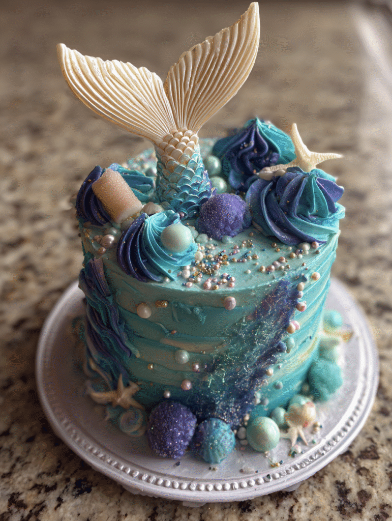 mermaid cake recipe mermaid cake recipe ocean colors buttercream and candy tail