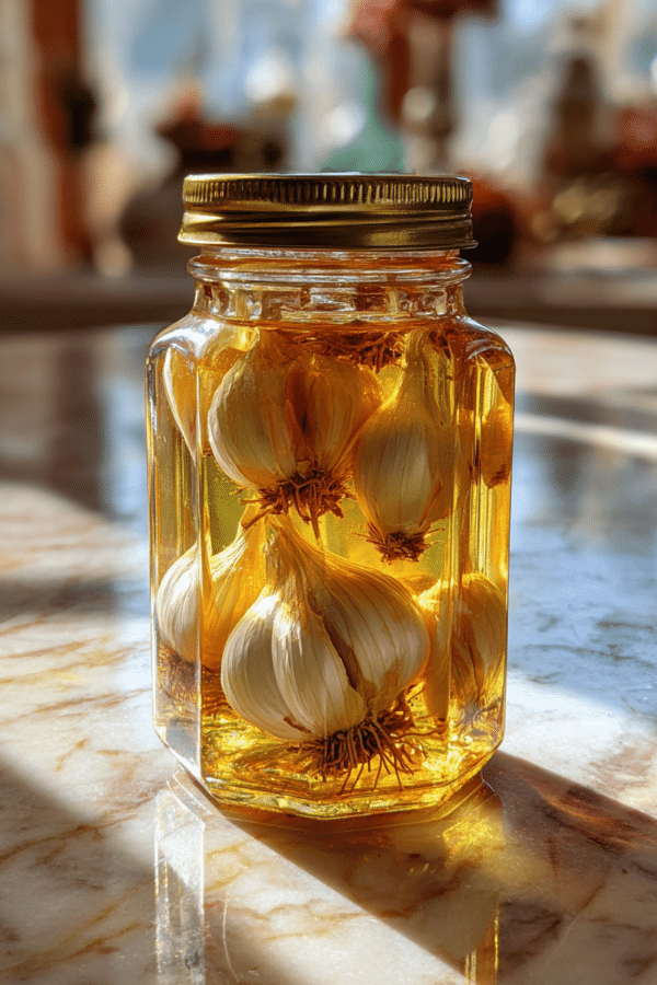 dr william li honey recipe fermented garlic honey jar