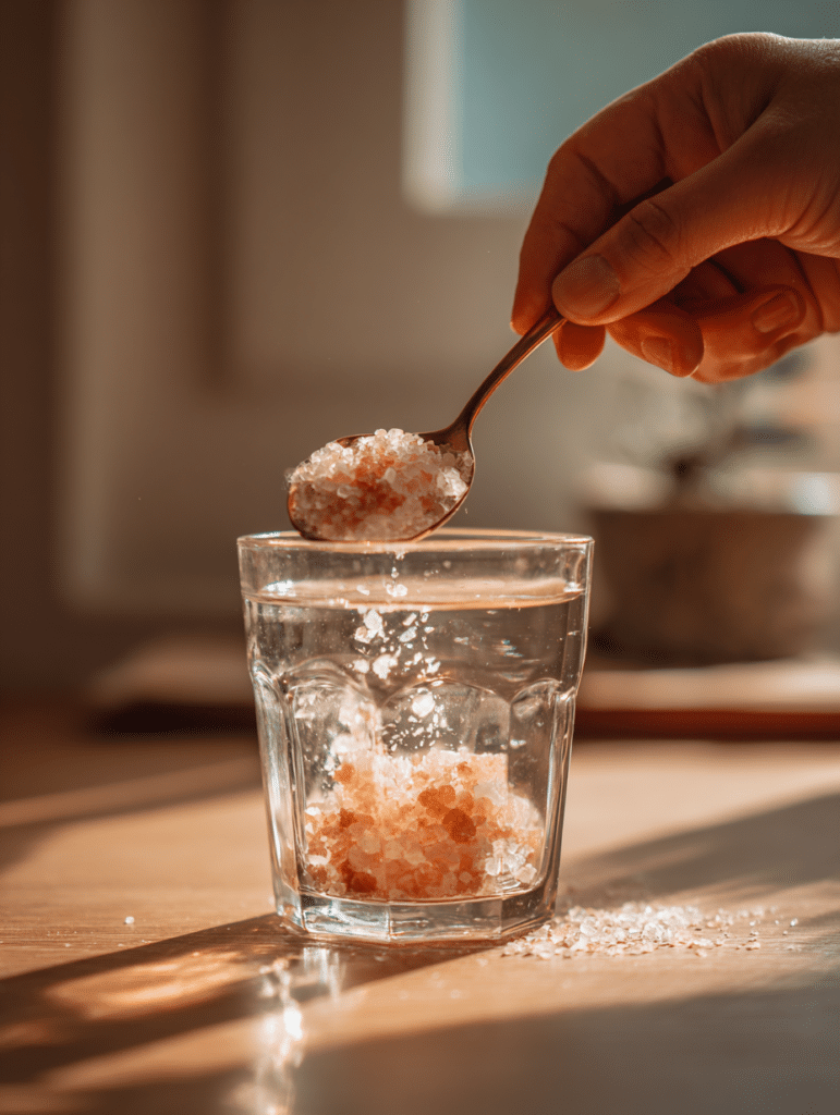 mixing pink salt trick for neuropathy