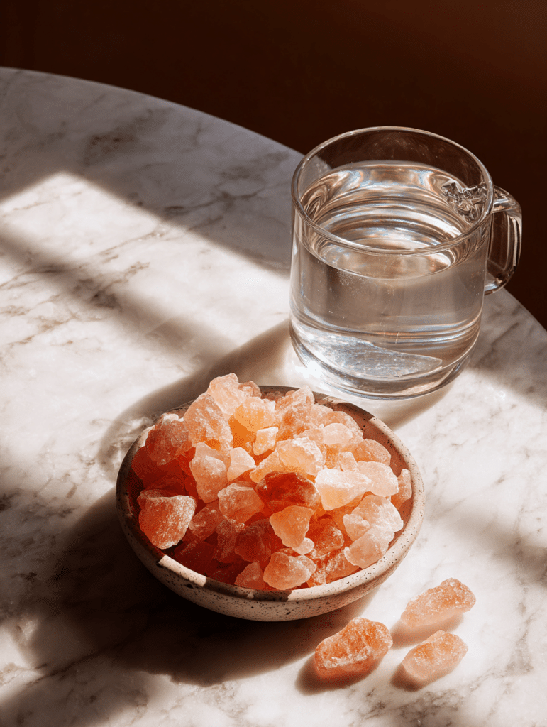 ingredients for pink salt trick for neuropathy