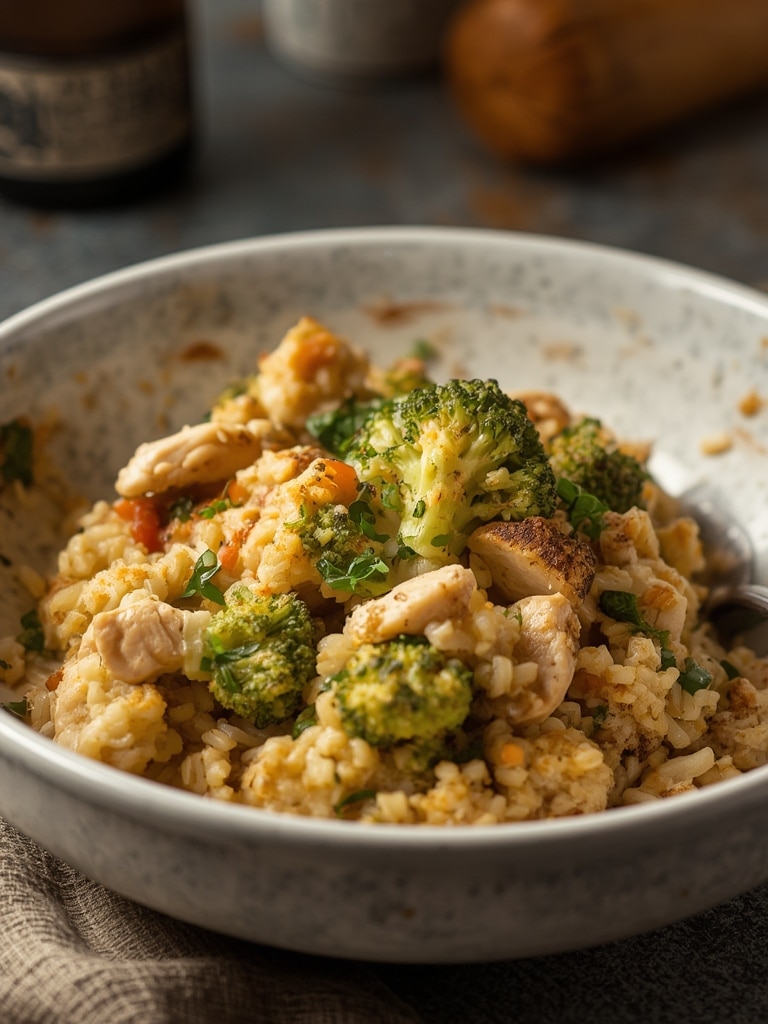 chicken broccoli rice casserole